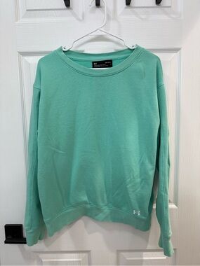 Under Armour Mint Green Crewneck Sweatshirt
